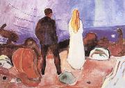 Edvard Munch Alone oil